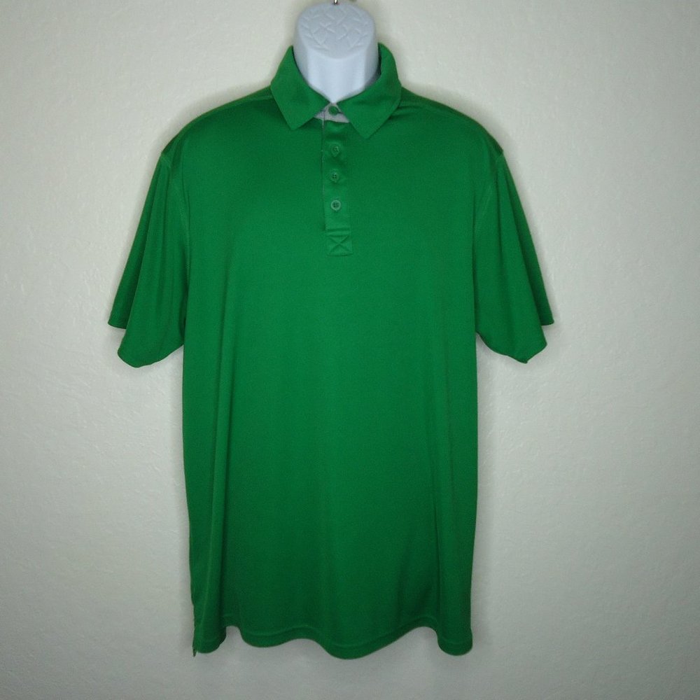 Old Navy*‎ Men's Short Sleeve 3 Button Straight Hem Performance Polo Shirt~ XL